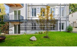 Wohnung kaufen in 22607 Groß Flottbek, Sanierter Altbau in den Flottbeker Zwillingen - mit eigener rundum Terrasse in Flottbek