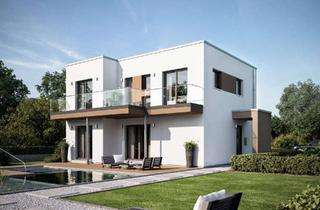 Haus kaufen in 36284 Hohenroda, Modernes Flachdachhaus mit Stil