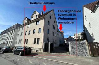 Anlageobjekt in 78054 Villingen-Schwenningen, Dreifamilienhaus mit Fabrikgebäude (evtl. ausbaufähig)