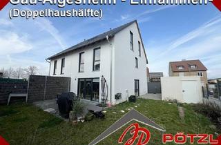 Doppelhaushälfte kaufen in 55435 Gau - Algesheim, Neuwertige Doppelhaushälfte mit kleinem Garten und Garage in Gau-Algesheim