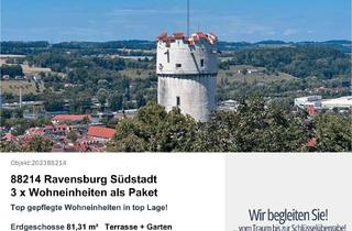 Wohnung kaufen in 88214 Ravensburg, "Vielfältige Möglichkeiten" 3 Wohnungen in Ravensburg- Gesamtpaket oder Einezelverkauf !