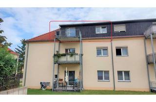 Wohnung kaufen in Windbergstraße 23, 01728 Bannewitz, **Solide Anlage, ruhig in zweiter Reihe, im DG mit Balkon**