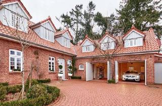 Haus kaufen in 26203 Wardenburg, Oldenburg - Einzigartiges Domizil im eleganten belgischen Landhausstil. Mit Zugang zur Hunte!