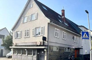 Haus kaufen in 71394 Kernen im Remstal, Wohnen und Arbeiten verbinden:Gepflegtes 2-FH mit Gewerbeeinheit