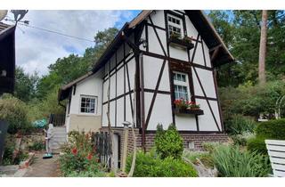 Haus kaufen in 15377 Oberbarnim, Fachwerkhaus, naturnah wohnen alleinstehend im Naturschutzgebiet am Wald - märkische Schweiz