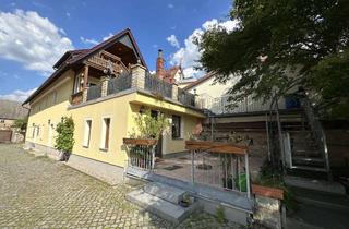 Einfamilienhaus kaufen in Pratzschwitzer Straße 129, 01796 Pirna, EINFAMILIENHAUS MIT GÄSTEWOHNUNG IM ALTEN, HISTORISCHEN DORFKERN VON PRATZSCHWITZ