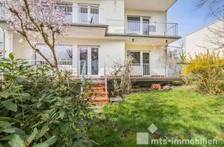 Wohnung kaufen in 61476 Kronberg, MTS-Immobilien/ Kronberg - Helle Vierzimmerwohnung mit grossem eingewachsenen Garten