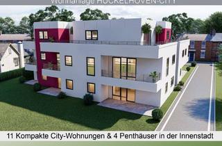 Wohnung kaufen in 41836 Hückelhoven, Exklusive Neubauresidenz mit modernster Architektur - hochwertige OG Wohnung