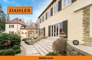 Villa kaufen in 01324 Bühlau/Weißer Hirsch, Repräsentative Fabrikantenvilla mit idyllischem Park in Bestlage