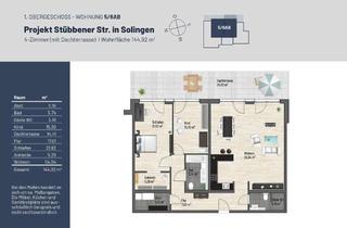 Wohnung kaufen in Stübbener Straße 76, 42719 Wald, 145 m² 3-4-Z. // Exklusive Dachterrassen Wohnung