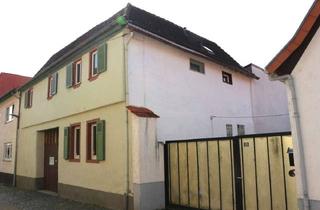 Haus kaufen in Mittlere Blenz 18, 67593 Westhofen, EFH mit Nebengebäude, Scheune und uneinsehbarem kleinen Garten