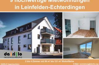 Wohnung mieten in Stettener Hauptstraße 41, 70771 Leinfelden-Echterdingen, Whg.-Nr. 1 Ansprechende barrierefreie 3-Zi.-Erdgeschosswohnung m. Terrasse in Leinfelden-Echterdinge