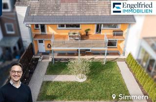 Haus kaufen in 55469 Simmern/Hunsrück, Modernisiertes Stadthaus mit Einliegerwohnung, Garagen, Garten und Ausbaureserve
