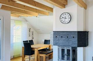 Wohnung kaufen in 71711 Steinheim an der Murr, Stilvolle 3,5-Zimmer-Dachgeschosswohnung mit Balkon, Dachterrasse und Einbauküche in Steinheim