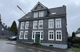 Haus kaufen in Schwanen, 42929 Wermelskirchen, Freistehendes Fachwerkhaus als Zweifamilienhaus mit Gewerbe wird komplett Mietfrei übergeben