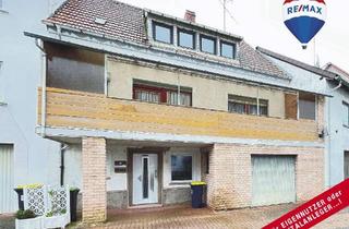 Haus kaufen in 66640 Namborn, Renovierungsbedürftiges Reihenmittelhaus in RUHIGER Lage mit GARAGE + kleinem GARTEN...!