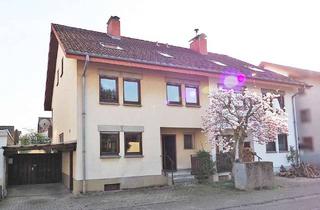 Doppelhaushälfte kaufen in 69493 Hirschberg an der Bergstraße, Sehr geräumige und helle Doppelhaushälfte mit Einliegerwohnung in ruhiger Lage von Leutershausen.