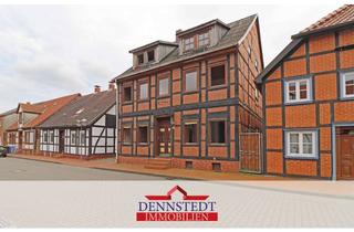 Haus kaufen in 29493 Schnackenburg, Wohnung und Gästebewirtung mit Blick auf den Hafen