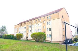 Wohnung kaufen in 08451 Crimmitschau, Eigentumswohnung mit 3-Zimmern in ruhiger Stadtrandlage mit Gartennutzung
