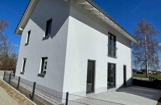 Villa kaufen in 86925 Fuchstal, Grundstück mit NEUBAU: Einziehen in moderne Stadtvilla, 6 Zimmer, 2 Bäder, Fuchstal-Leeder