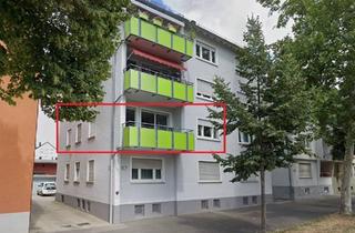 Wohnung kaufen in 74076 Heilbronn, Heilbronn - 3-Raum-Wohnung mit Balkon und EBK in Heilbronn + Hobbyraum + Gara