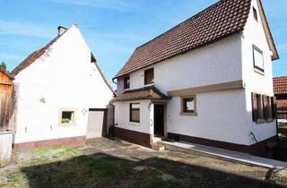 Einfamilienhaus kaufen in 76703 Kraichtal, Einfamilienhaus mit Nebengebäude in Gochsheim!