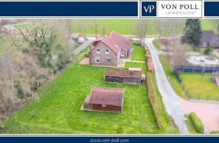 Haus kaufen in 26553 Dornum, Landhaus mit Kaminofen und großem Garten in idylischer Lage!