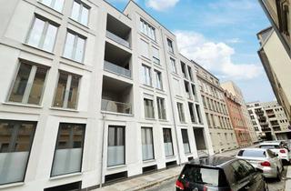 Wohnung kaufen in 01067 Friedrichstadt, +++ Zentrale 2-Raumwohnung mit Terrasse und EBK im Neubau +++