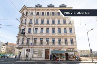 Wohnung kaufen in Rosa-Luxemburg-Straße 48, 04315 Neustadt-Neuschönefeld, Bezugsfreie 2-Zimmerwohnung mit Wannenbad in Leipziger Denkmalimmobilie