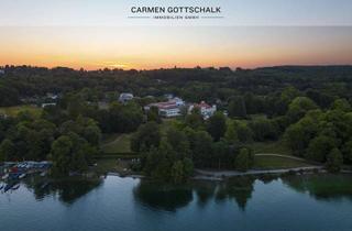 Wohnung kaufen in 82343 Pöcking, 220 m² Wohneleganz mit Terrasse im Schloss Possenhofen, privater Seezugang & traumhafter Blick