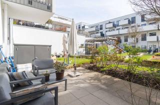 Wohnung kaufen in 70327 Wangen, Exklusive Maisonette EG-Wohnung mit Garten, Einbauküche, 2 Balkone, eigener Eingang, TG