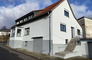 Haus kaufen in 55444 Dörrebach, Dörrebach - Kernsaniertes, schlüsselfertiges EFH mit ELW, Doppelgarage und riesigem Garten