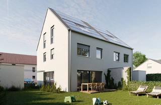 Doppelhaushälfte kaufen in Lindacher Weg 20, 82275 Emmering, Wohnen mit Garten auf 333 m² - Eindrucksvolle Doppelhaushälfte in KFW 40 EE-Bauweise