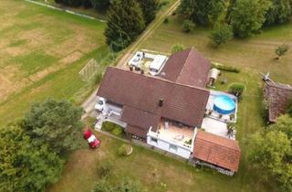Haus kaufen in 94474 Vilshofen, Vilshofen: Wohntraum mit 3 abgeschlossenen Wohnungen in absoluter Alleinlage an der Donau