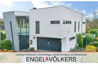 Haus kaufen in 67549 Hochheim, Außergewöhnliches zweistöckiges Architektenhaus im Bauhausstil