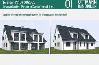 Haus kaufen in 90607 Rückersdorf, Neubau von modernen Doppelhäusern im wundervollen Rückersdorf
