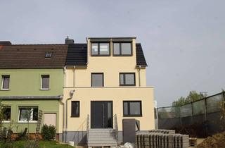 Haus mieten in Freirodaer Straße, 04159 Möckern, Ihr eigenes Stadthaus mit Garten! Neu gebautes Reihenendhaus im Leipziger Norden.