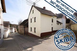 Einfamilienhaus kaufen in 56651 Oberdürenbach, Leben im Brohltal: kleines Einfamilienhaus mit Scheune und Innenhof