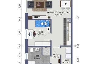 Wohnung kaufen in 33758 Schloß Holte-Stukenbrock, *Provisionsfrei* KFW40 QNG: Energieeffizientes und Barrierefreies Wohnen in Schloß Holte!