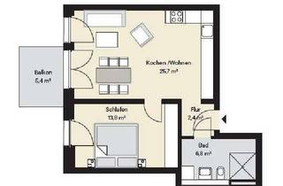 Wohnung kaufen in 30880 Laatzen, Helle, barrierefreie 2 Zi.-Wohnung mit Balkon