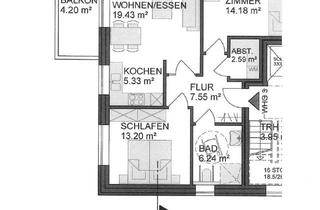 Wohnung mieten in Hinterm Kohlhof, 27383 Scheeßel, Neubau-Erstbezug- Hinterm Kohlhof 2