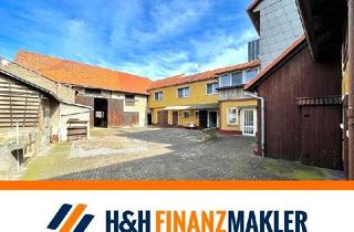 Bauernhaus kaufen in 99869 Tüttleben, Günthersleben / Wechmar - Vierseitenhof mit zwei Wohneinheiten in GünterslebenWechmar