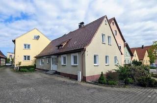 Einfamilienhaus kaufen in 91330 Eggolsheim, Eggolsheim OT Weigelshofen - Einfamilienhaus in EggolsheimOrtsteil Weigelshofen mit Scheune, Unterstellgebäude und Grünfläche