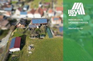 Haus kaufen in 92242 Hirschau, Hirschau - Pferdefreunde aufgepasst ! 2 Familienhaus mit landwirtschaftlichen Gebäuden und Freifläche