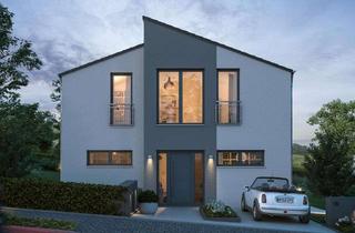 Doppelhaushälfte kaufen in 46414 Rhede, Wohnen im Einklang: Effizient, Modern, Doppel-Pultdach-Exklusivität