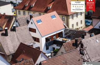 Einfamilienhaus kaufen in 97990 Weikersheim, Weikersheim - 5 Zimmer-Stadthaus im Herzen der Altstadt mit grosser Terrasse und Garage