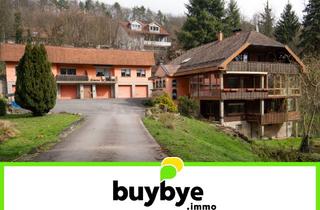 Mehrfamilienhaus kaufen in 97659 Burgwallbach, Burgwallbach - RESERVIERT: Burgwallbach: Mehrparteienhaus mit riesigem Anwesen und eigenem See in idyllischer Lage