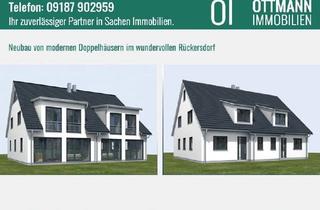 Haus kaufen in 90607 Rückersdorf, Rückersdorf - Neubau von modernen Doppelhäusern im wundervollen Rückersdorf