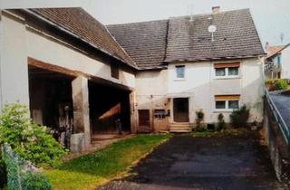 Haus kaufen in 55758 Niederwörresbach, Niederwörresbach - Renovierbedürftiges Haus mit Stall und großer Scheune