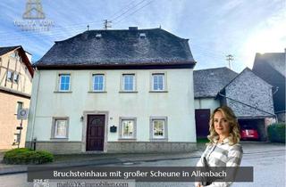 Haus kaufen in 55758 Allenbach, Rückzugsort voller Charakter und Geschichte mit großer Scheune in Allenbach zu verkaufen.